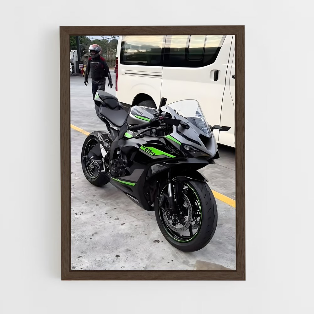 Poster Ninja zx-6r Éclatant (vue 5)